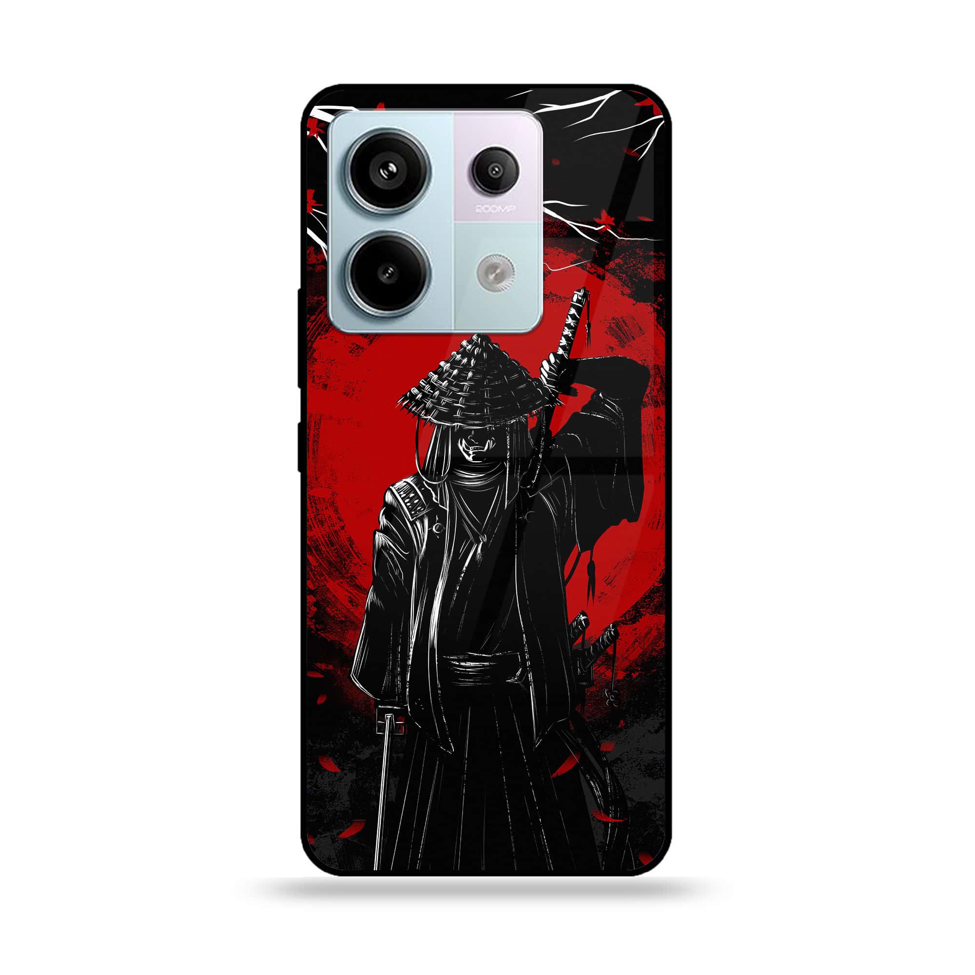 Redmi Note 13 - Ninja Series - Premium Metal Printed soft Bumper shock Proof Case