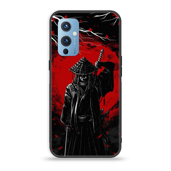 OnePlus 9- Ninja Design 6 - Premium Printed Glass soft Bumper shock Proof Case CS-17888