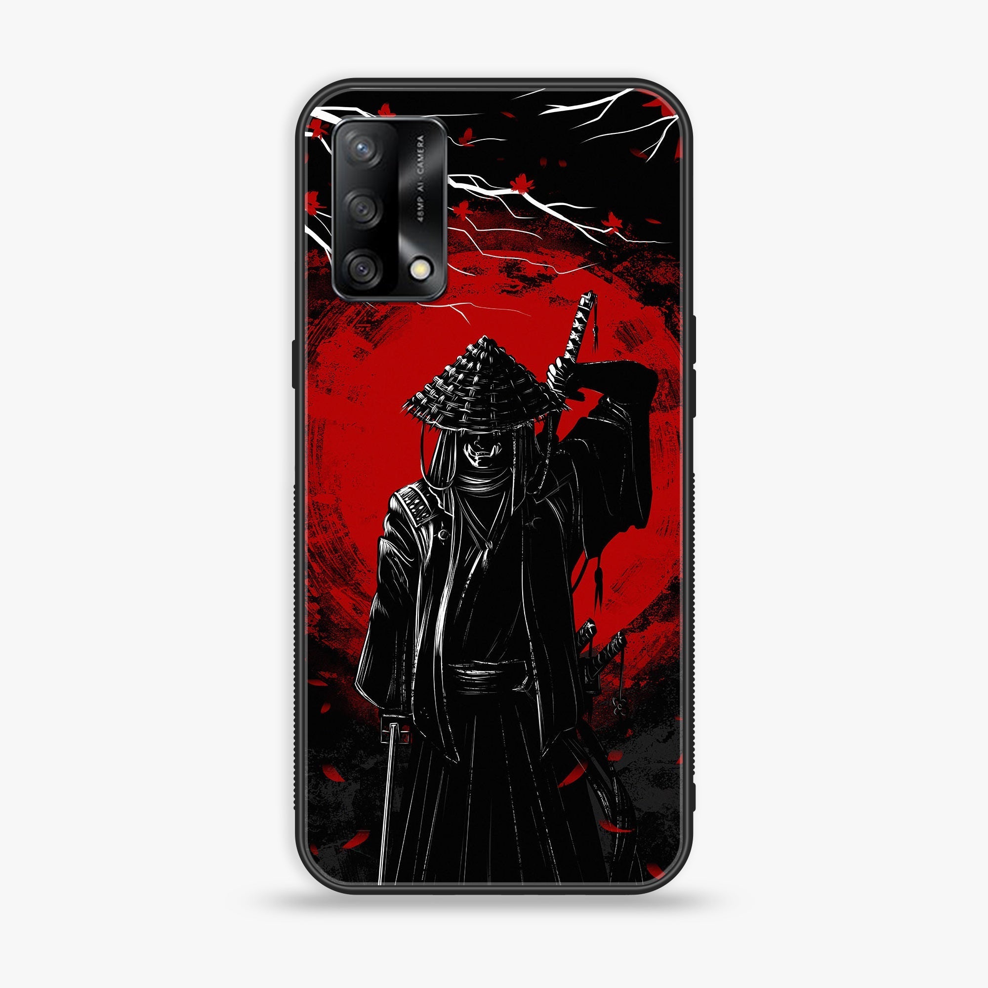Oppo F19s- Ninja Series - Premium Metal Printed soft Bumper shock Proof Case
