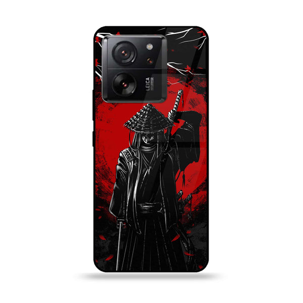 Xiaomi 13T Pro - Ninja Design 6  - Premium Printed Glass soft Bumper shock Proof Case CS-33759