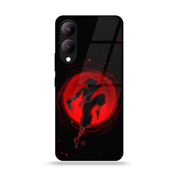 Vivo Y17S - Ninja Design 5 - Premium Printed Glass soft Bumper shock Pro