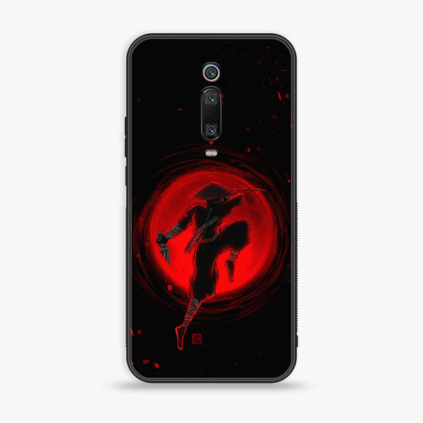 Xiaomi Mi 9T - Ninja Series - Premium Printed Glass soft Bumper shock Proof Case