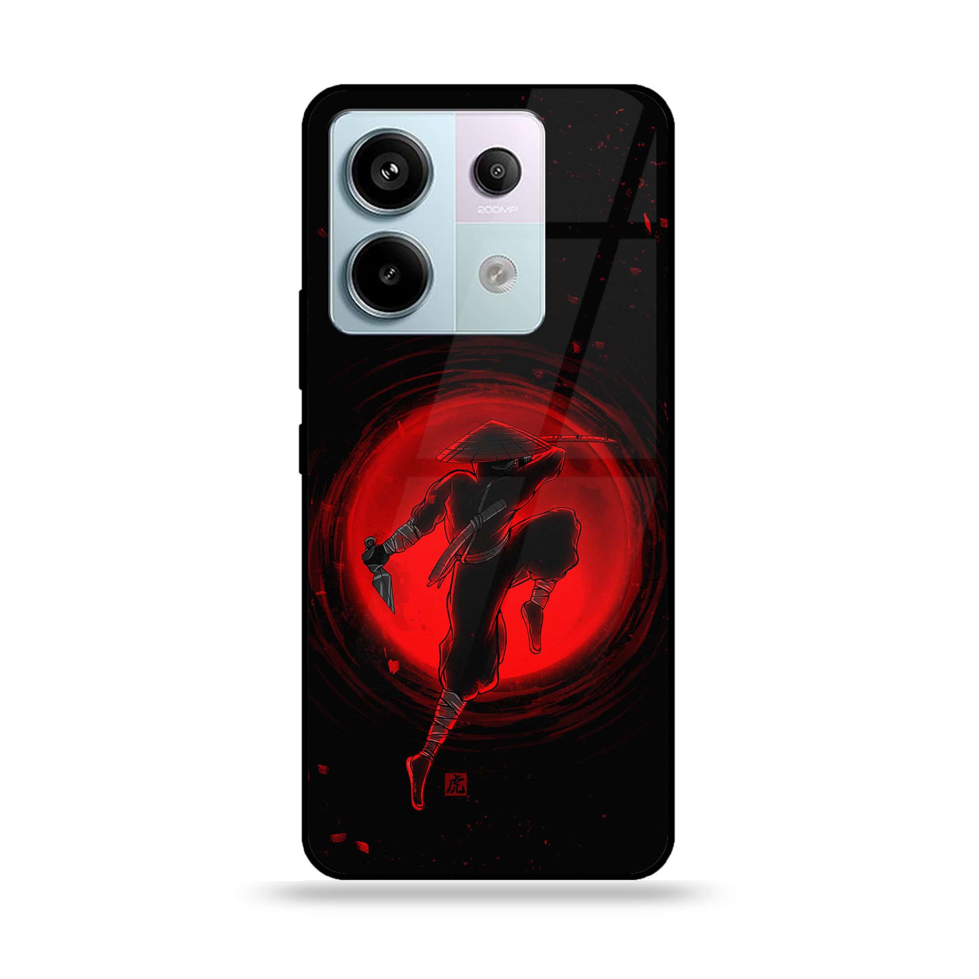 Redmi Note 13 - Ninja Series - Premium Metal Printed soft Bumper shock Proof Case