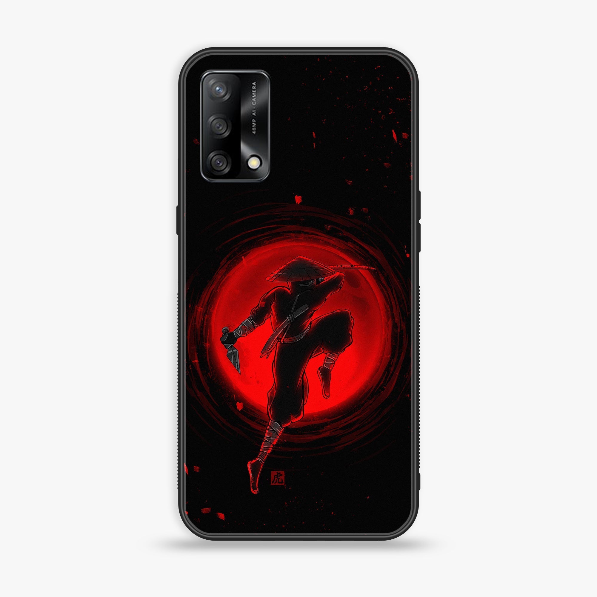 Oppo F19s- Ninja Series - Premium Metal Printed soft Bumper shock Proof Case