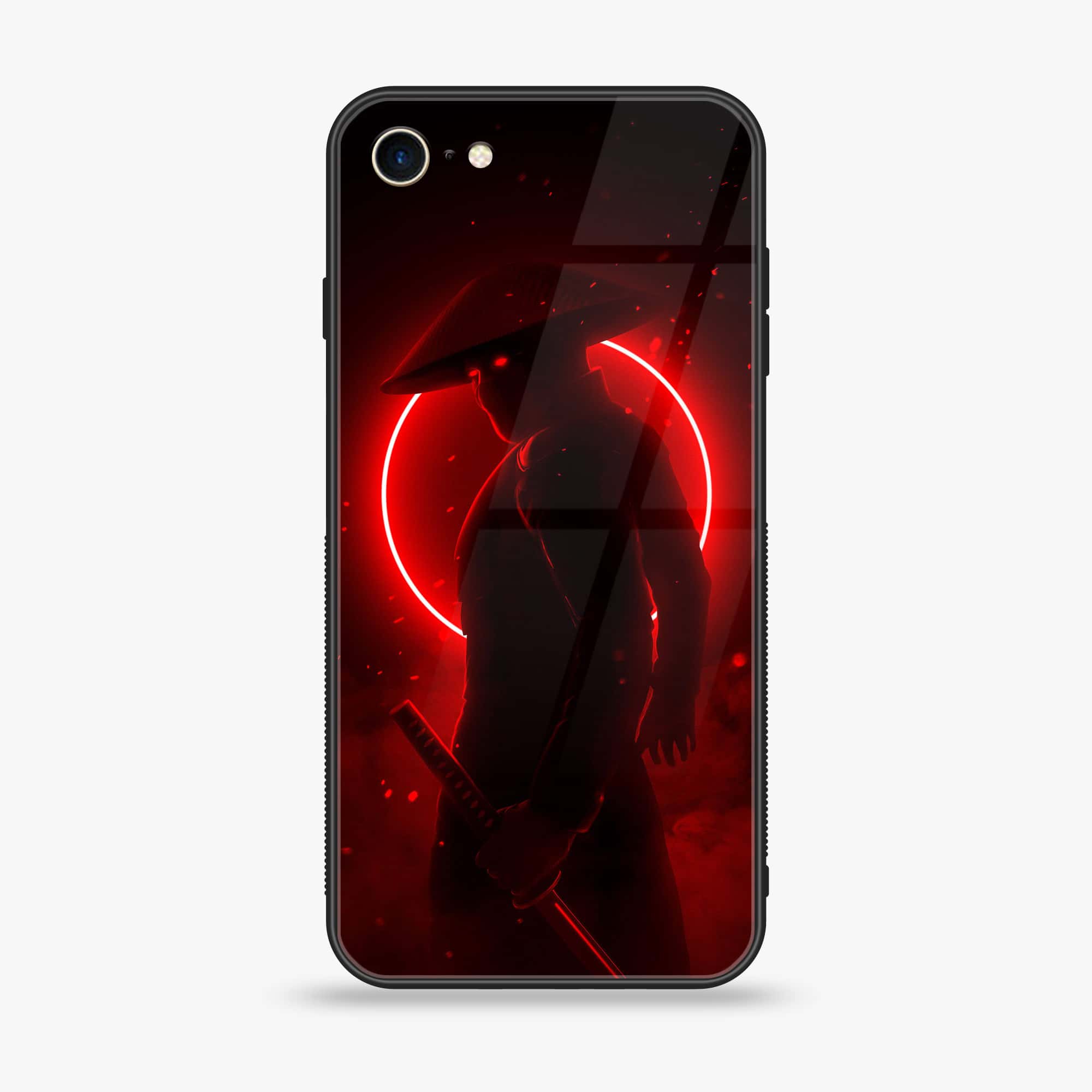 iPhone 7 - Ninja Series - Premium Printed Glass soft Bumper shock Proof Case