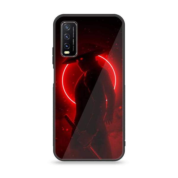 Vivo Y20 2021 - Ninja Design 3 - Premium Printed Glass soft Bumper shock Proof Case CS-41891
