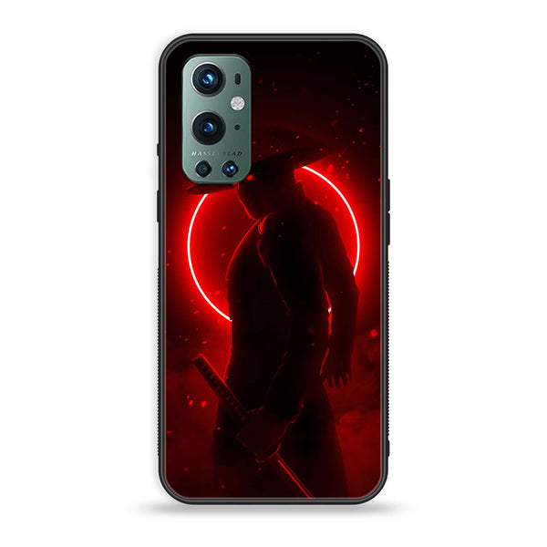 OnePlus 9 Pro - Ninja Design 4 - Premium Printed Glass soft Bumper shock Proof Case CS-9694