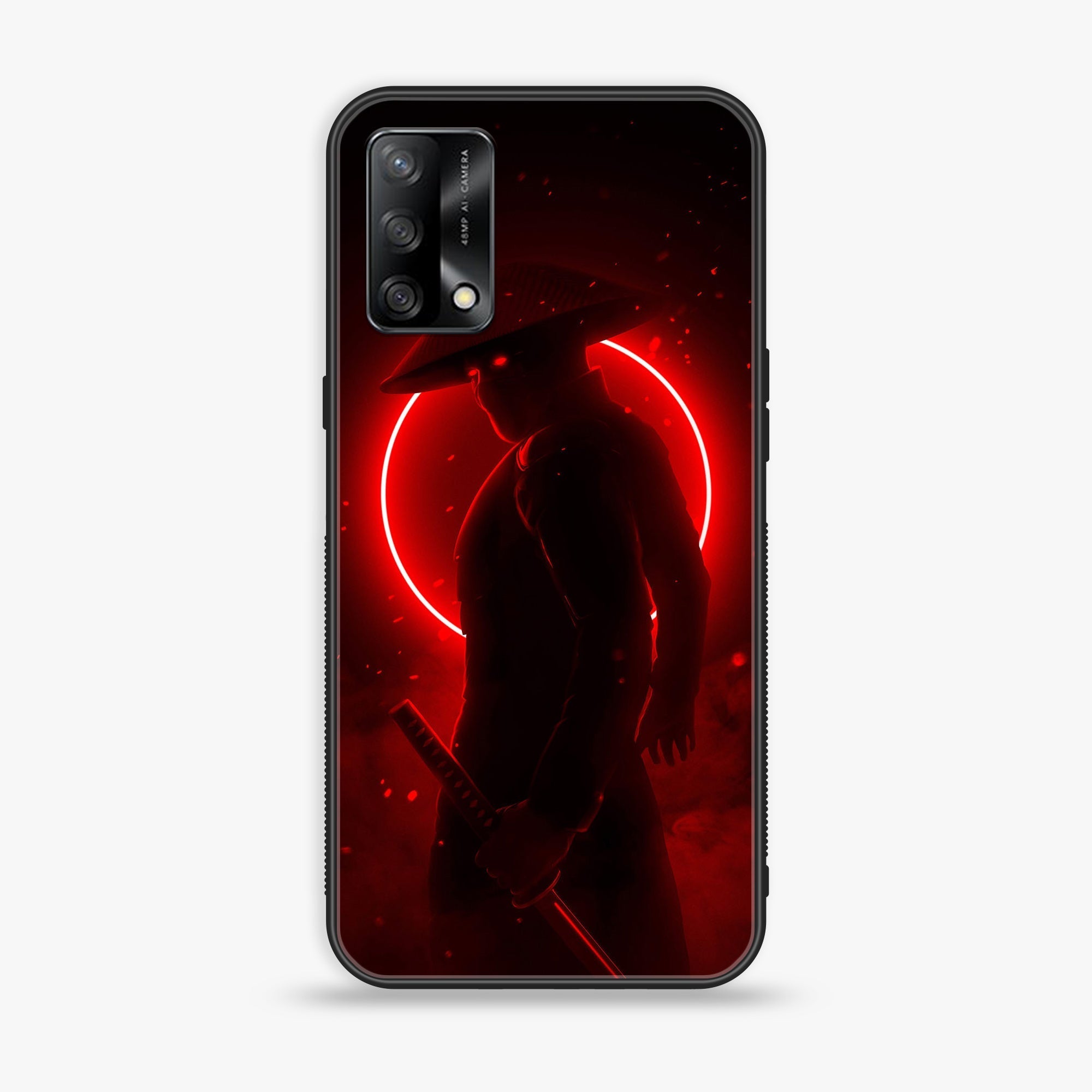 Oppo F19s- Ninja Series - Premium Metal Printed soft Bumper shock Proof Case