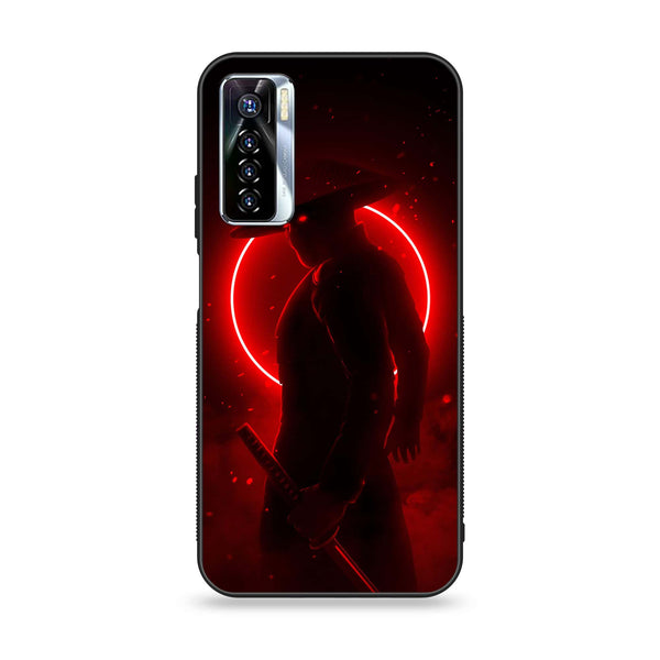 Tecno Camon 17 Pro - Ninja  Design 4 - Premium Printed Glass soft Bumper shock Proof Case CS-26361