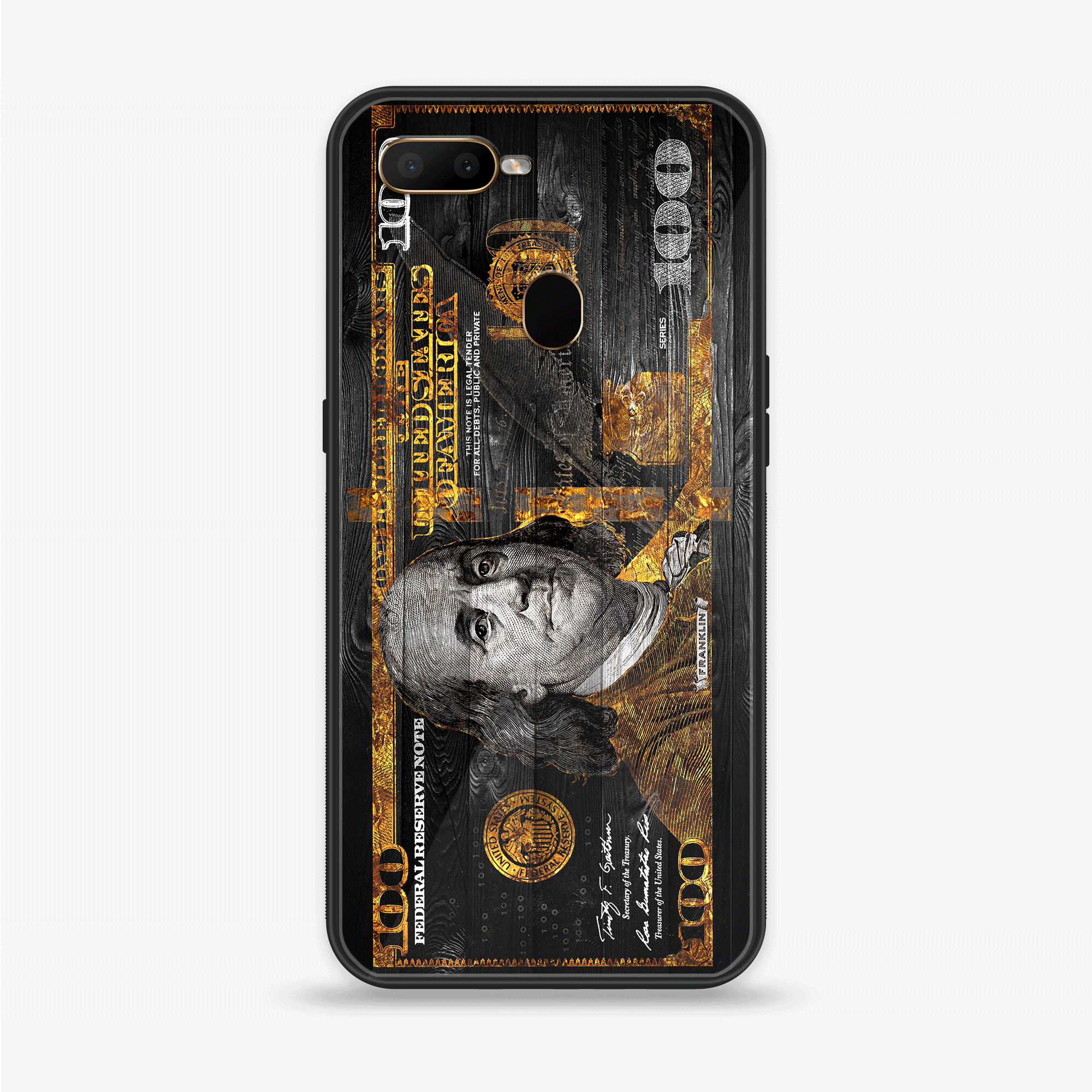 Oppo A12  - Dollar Series - Premium Printed soft Bumper shock Proof Case
