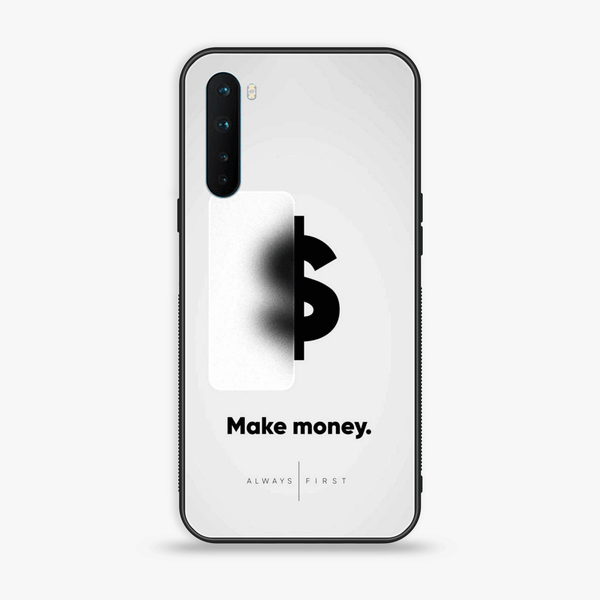 OnePlus Nord - Dollar Design 9 - Premium Printed Glass soft Bumper shock Proof Case CS-17978