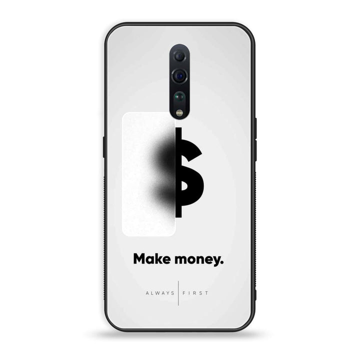 Oppo Reno Z - Dollar Design 9 - Premium Printed Glass soft Bumper shock Proof Case  CS-34869