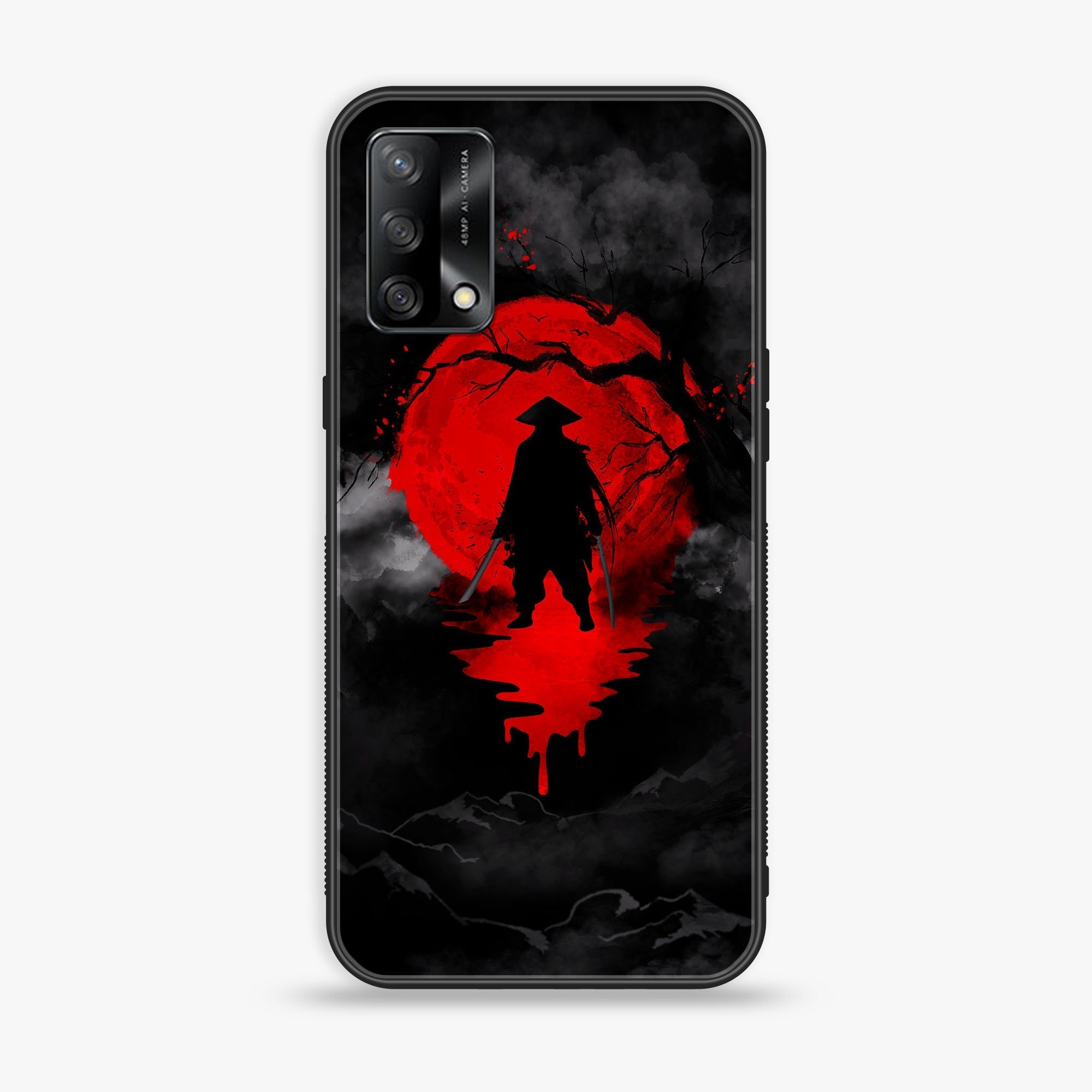 Oppo F19s- Ninja Series - Premium Metal Printed soft Bumper shock Proof Case