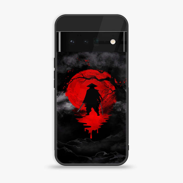 Google Pixel 6 - Ninja Design 3 - Premium Printed Glass soft Bumper shock Proof Case CS-22906