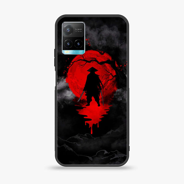 Vivo Y33s - Ninja Design 3 - Premium Printed Glass soft Bumper shock Proof Case CS-16674