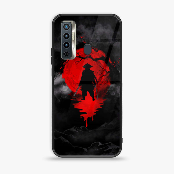 Tecno Camon 17 - Ninja Design 3 - Premium Printed Glass soft Bumper shock Proof Case CS-22206