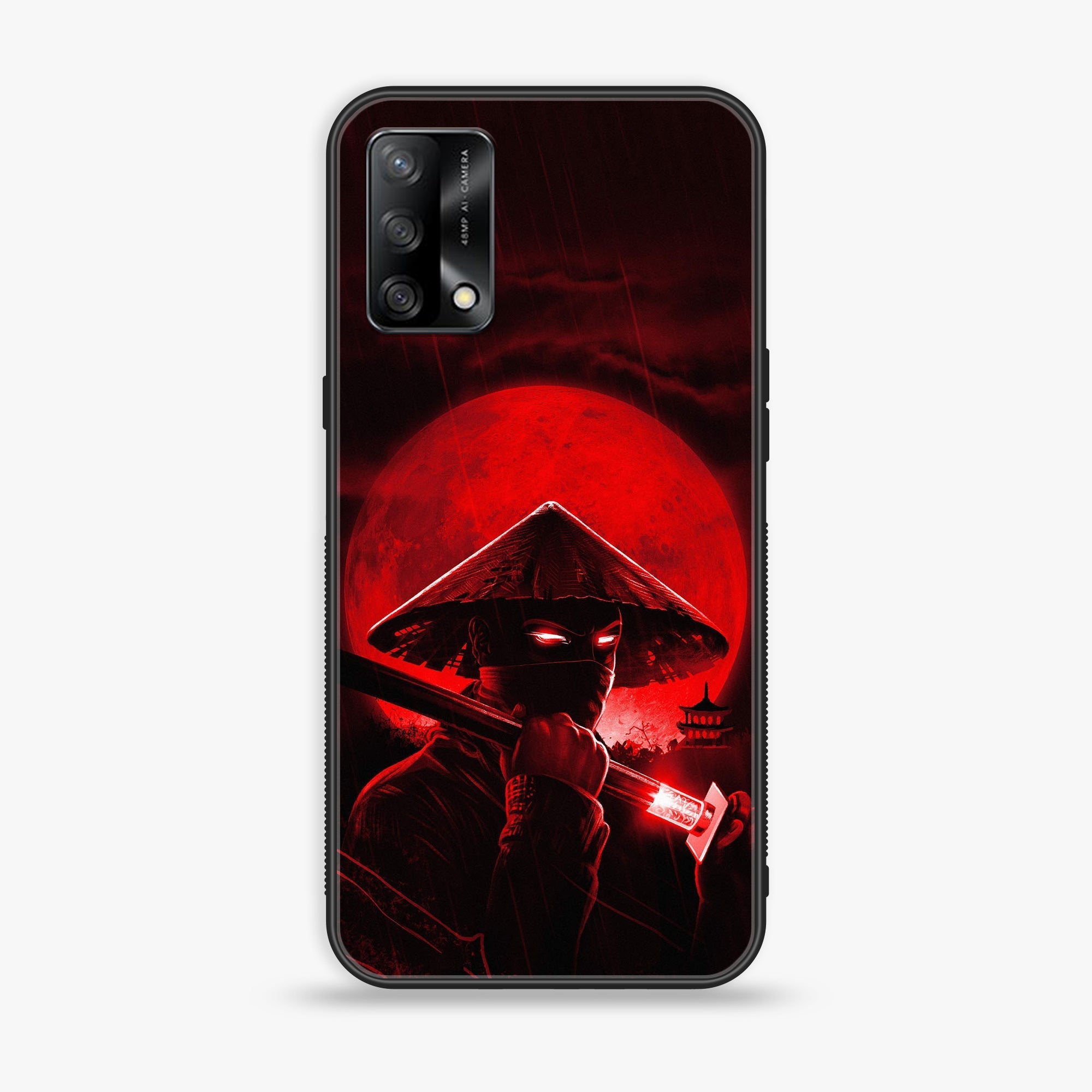Oppo F19s- Ninja Series - Premium Metal Printed soft Bumper shock Proof Case