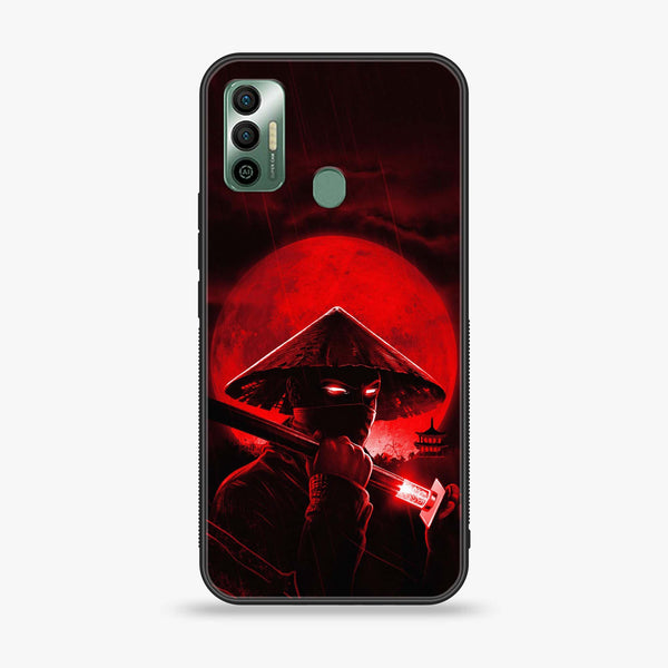 Tecno Spark 7 Ninja  Design 2  Premium Metal Printed soft Bumper shock Proof Case CS-30632 CS-31462