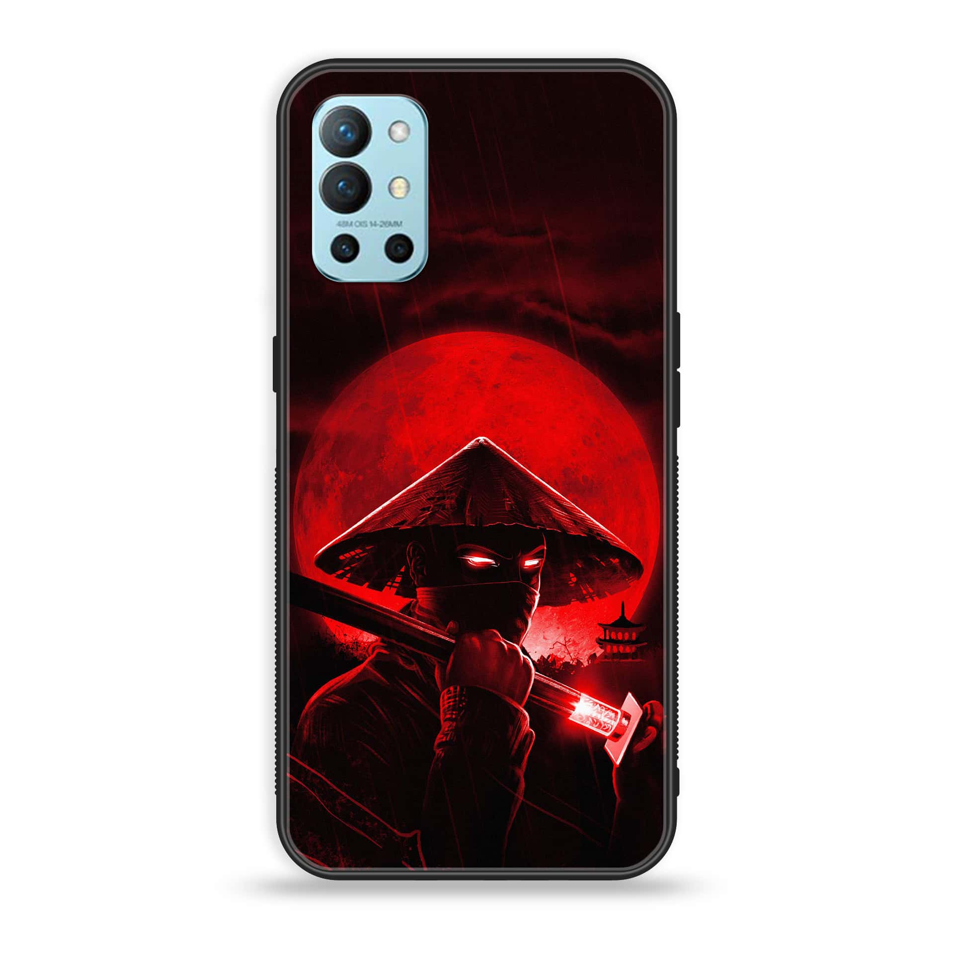 OnePlus 9R - Ninja Series - Premium Printed Glass soft Bumper shock Proof Case