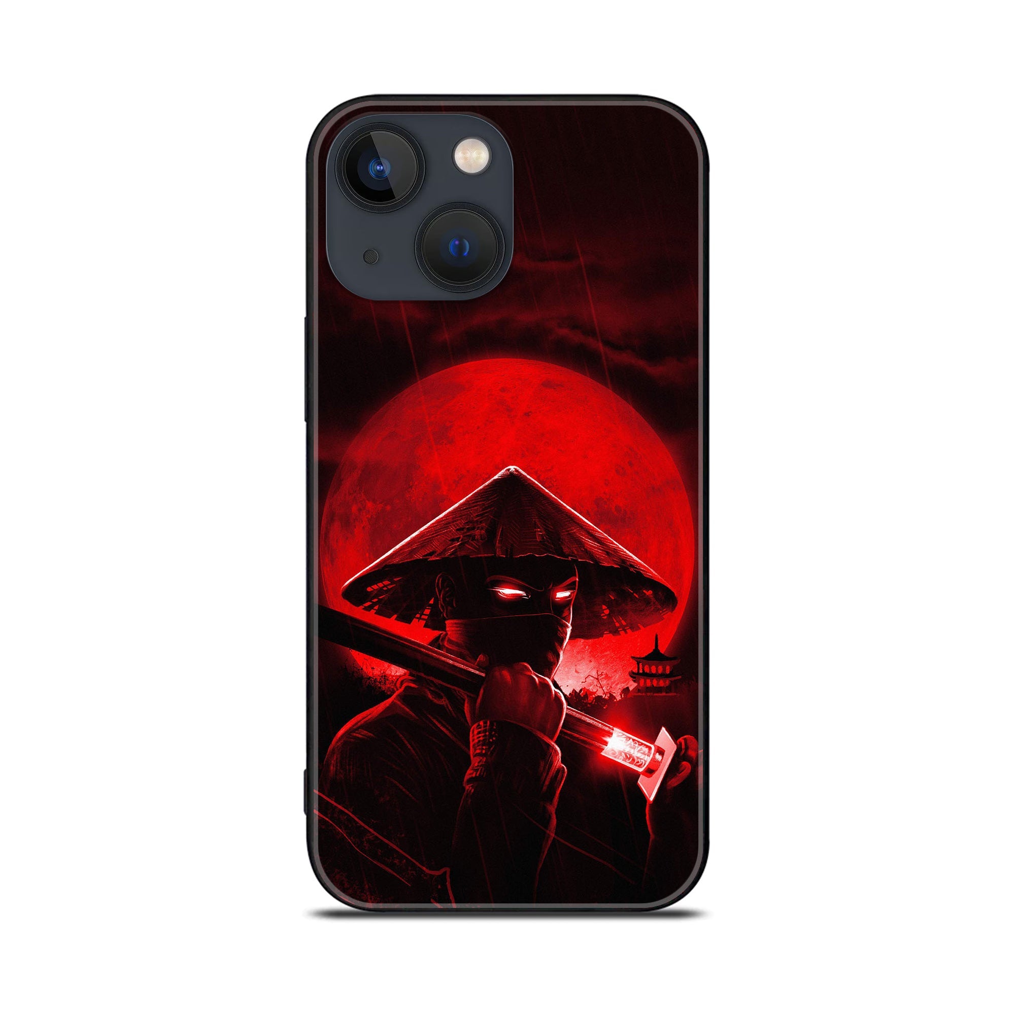 iPhone 14 - Ninja series - Premium Printed Glass soft Bumper shock Proof Case