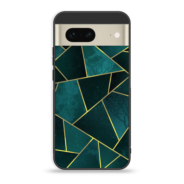 Google Pixel 7a  - Geometric Marble Series - Premium Printed soft Bumper Shock Proof Case