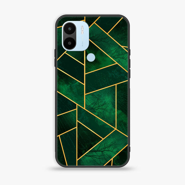 Xiaomi Redmi A2 Plus / A2 PLUS  - Geometric Marble Design 10- Premium Metal Printed soft Bumper shock Proof Case  CS-31121