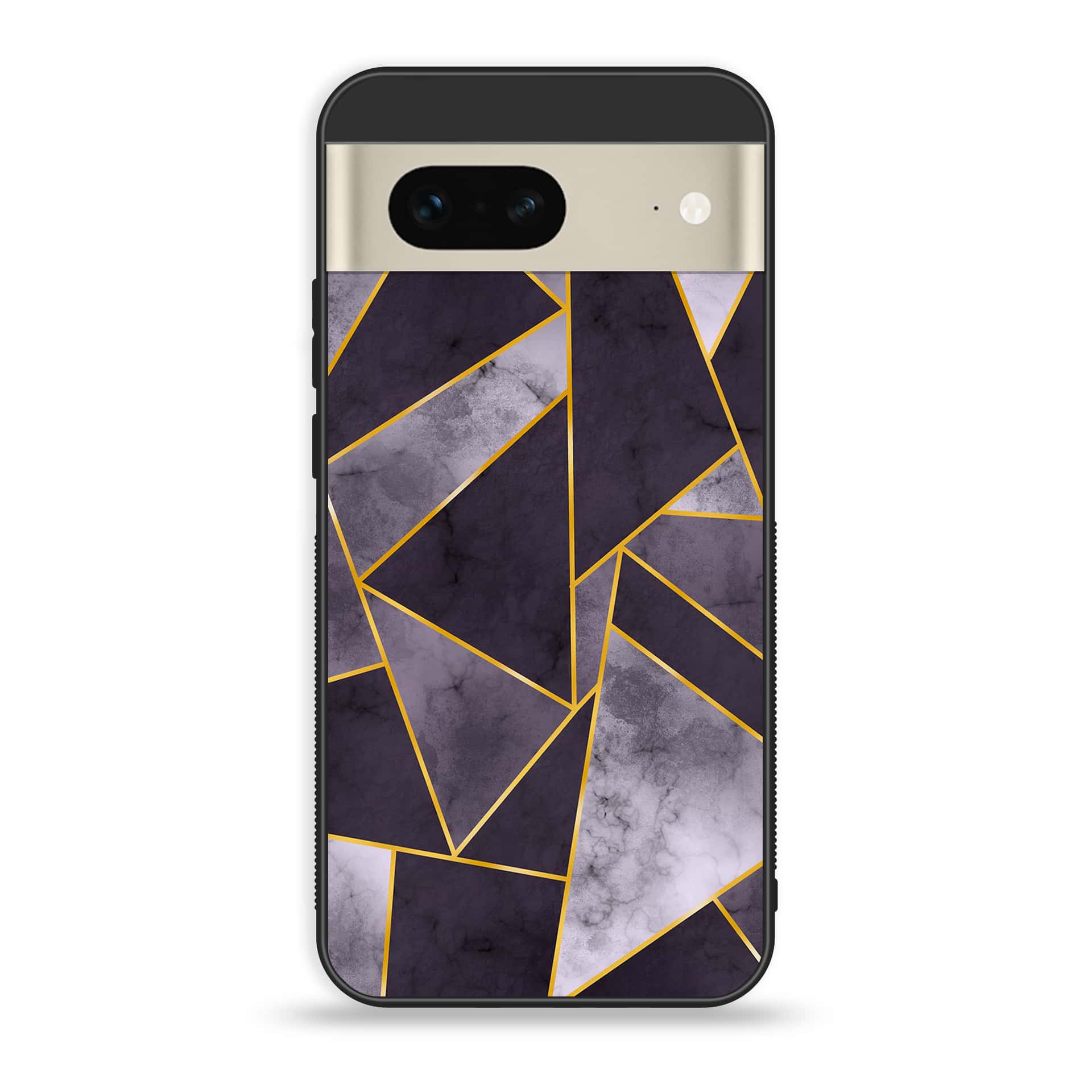 Google Pixel 7a  - Geometric Marble Series - Premium Printed soft Bumper Shock Proof Case