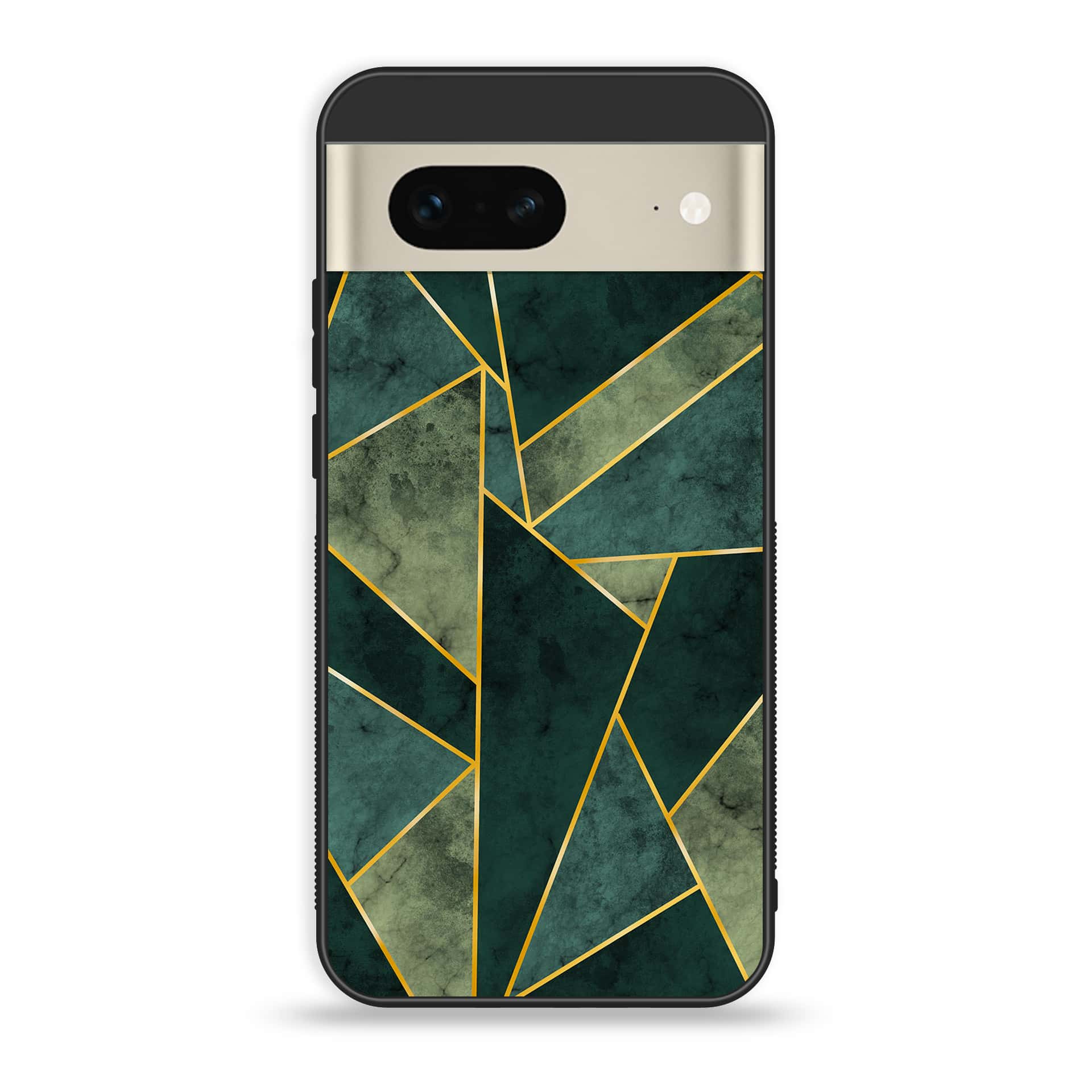 Google Pixel 7a  - Geometric Marble Series - Premium Printed soft Bumper Shock Proof Case