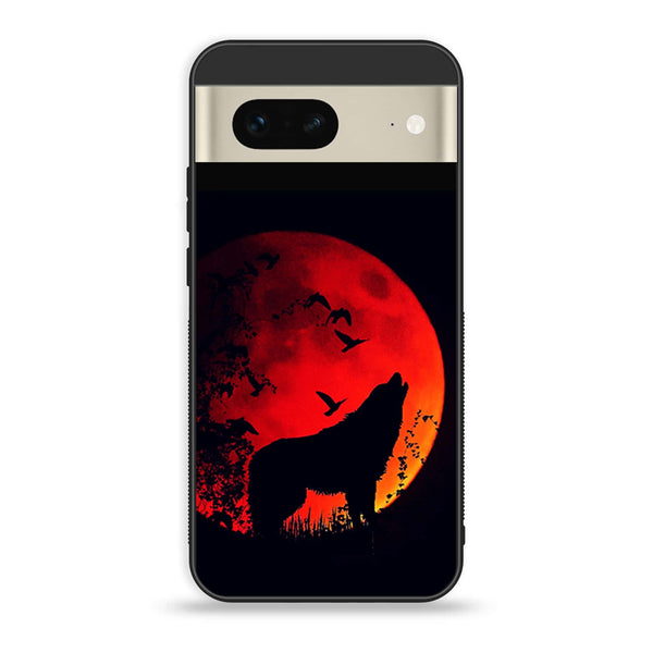 Google Pixel 7a  - Wolf Series - Premium Printed soft Bumper Shock Proof Case