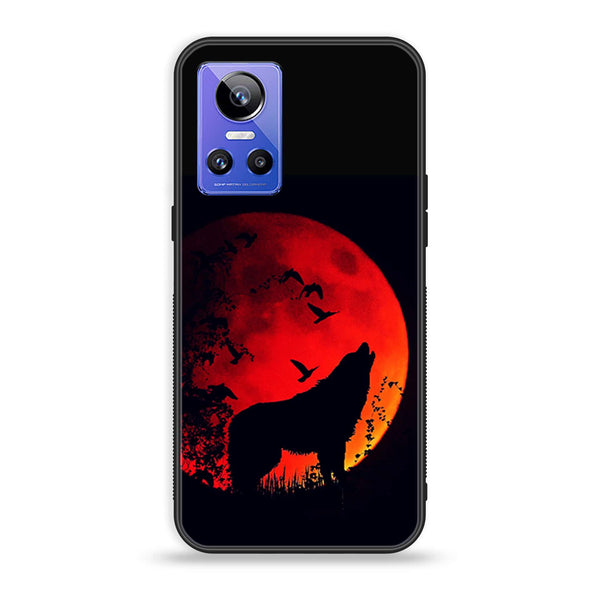 Realme GT Neo 3 - Wolf Series - Premium Printed Glass soft Bumper shock Proof Case