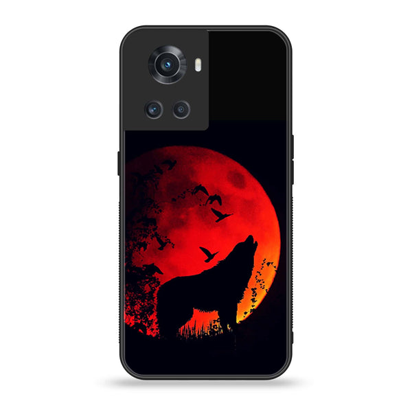 OnePlus Ace 5G -  Wolf Series - Premium Printed Glass soft Bumper shock Proof Case