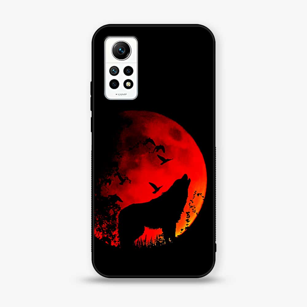 Xiaomi Redmi Note 12 Pro 4G - Wolf Series - Premium Printed Glass soft Bumper shock Proof Case