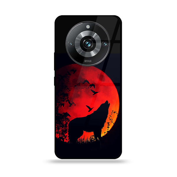 Realme 11 Pro Plus - Wolf Series - Premium Printed Glass soft Bumper shock Proof Case