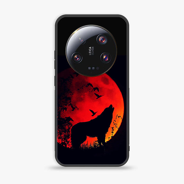 Xiaomi 13 Ultra - Wolf Series - Premium Printed Glass soft Bumper shock Proof Case