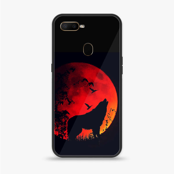 Oppo A12  - Wolf Series - Premium Printed soft Bumper shock Proof Case