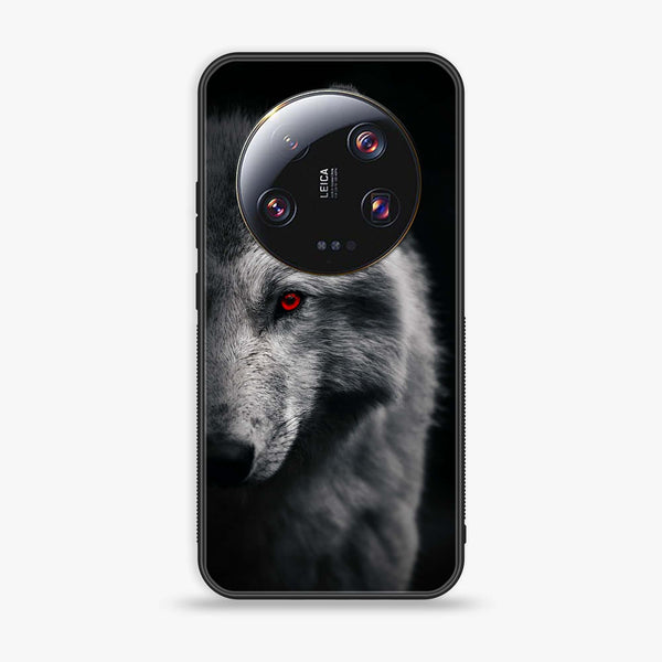 Xiaomi 13 Ultra - Wolf Design 10 - Premium Printed Glass soft Bumper shock Proof Case CS-43159
