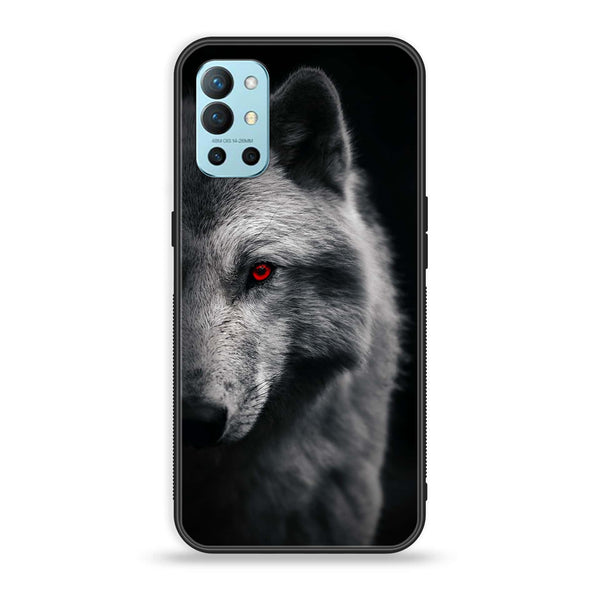 OnePlus 9R/8t - Wolf Design 10 - Premium Printed Glass soft Bumper shock Proof Case CS-9609 CS-9614