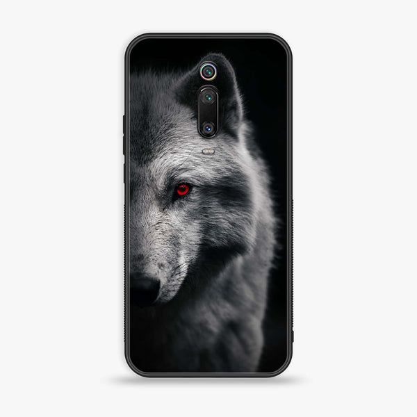 Xiaomi Mi 9T - Wolf Series - Premium Printed Glass soft Bumper shock Proof Case