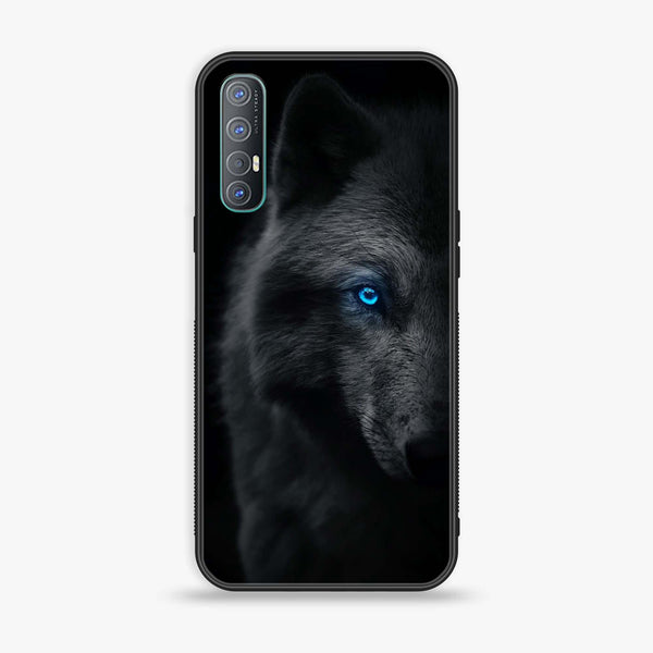 Oppo Reno 3 Pro 5g/Find X2 - Wolf Design 9- Premium Printed Glass soft Bumper shock Proof Case CS-11231