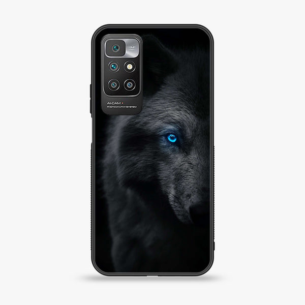 Redmi 10 4G/ Redmi 10 Prime - Wolf Design 9 - Soft Bumper shock Proof Glass Case CS-35014 CS-35277