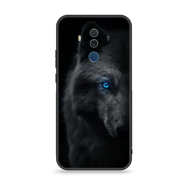 Huawei Mate 10 Pro - Wolf Design 9 - Premium Printed Glass soft Bumper shock Proof Case CS-22168