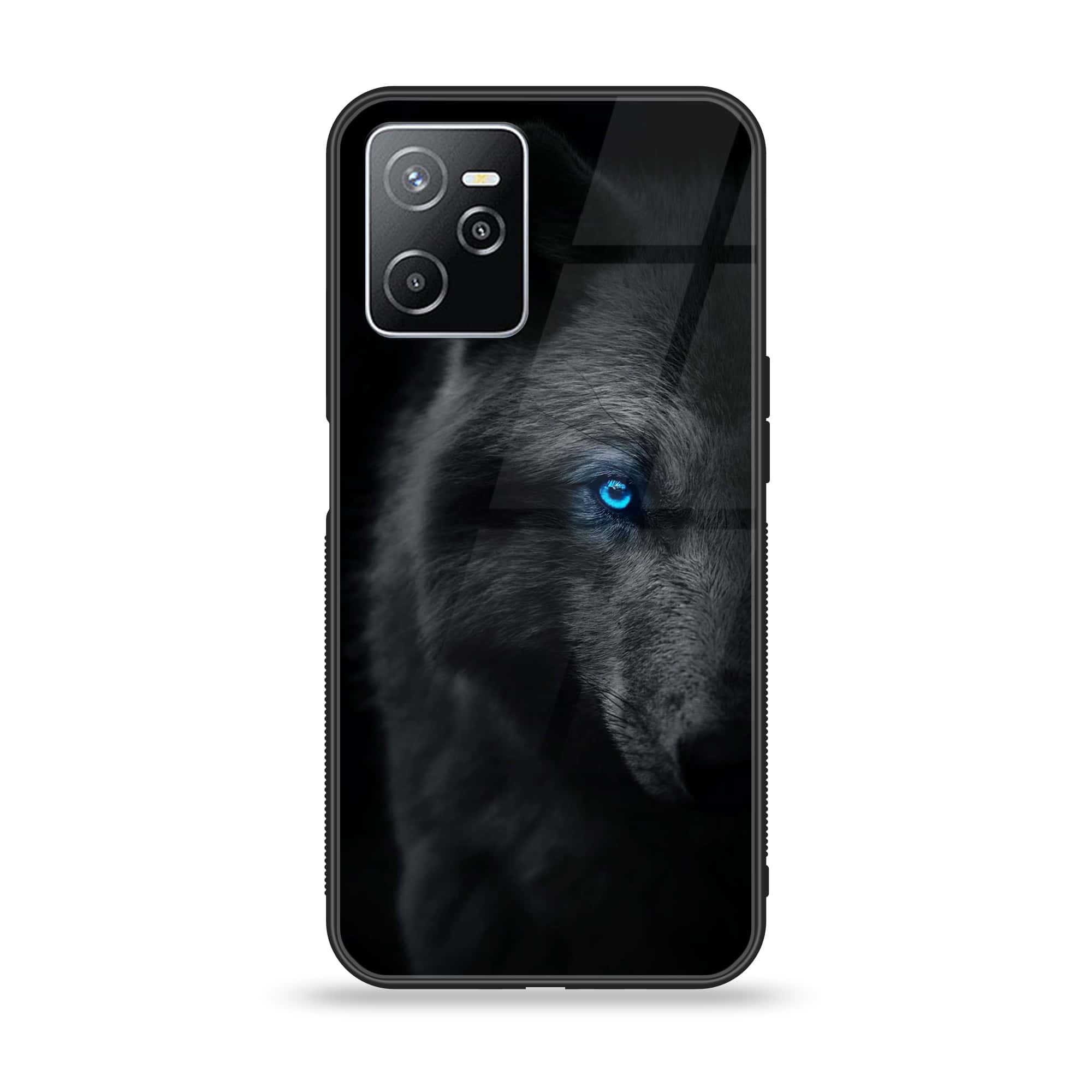 Realme Narzo 50A Prime - Wolf Series - Premium Printed Glass soft Bumper shock Proof Case
