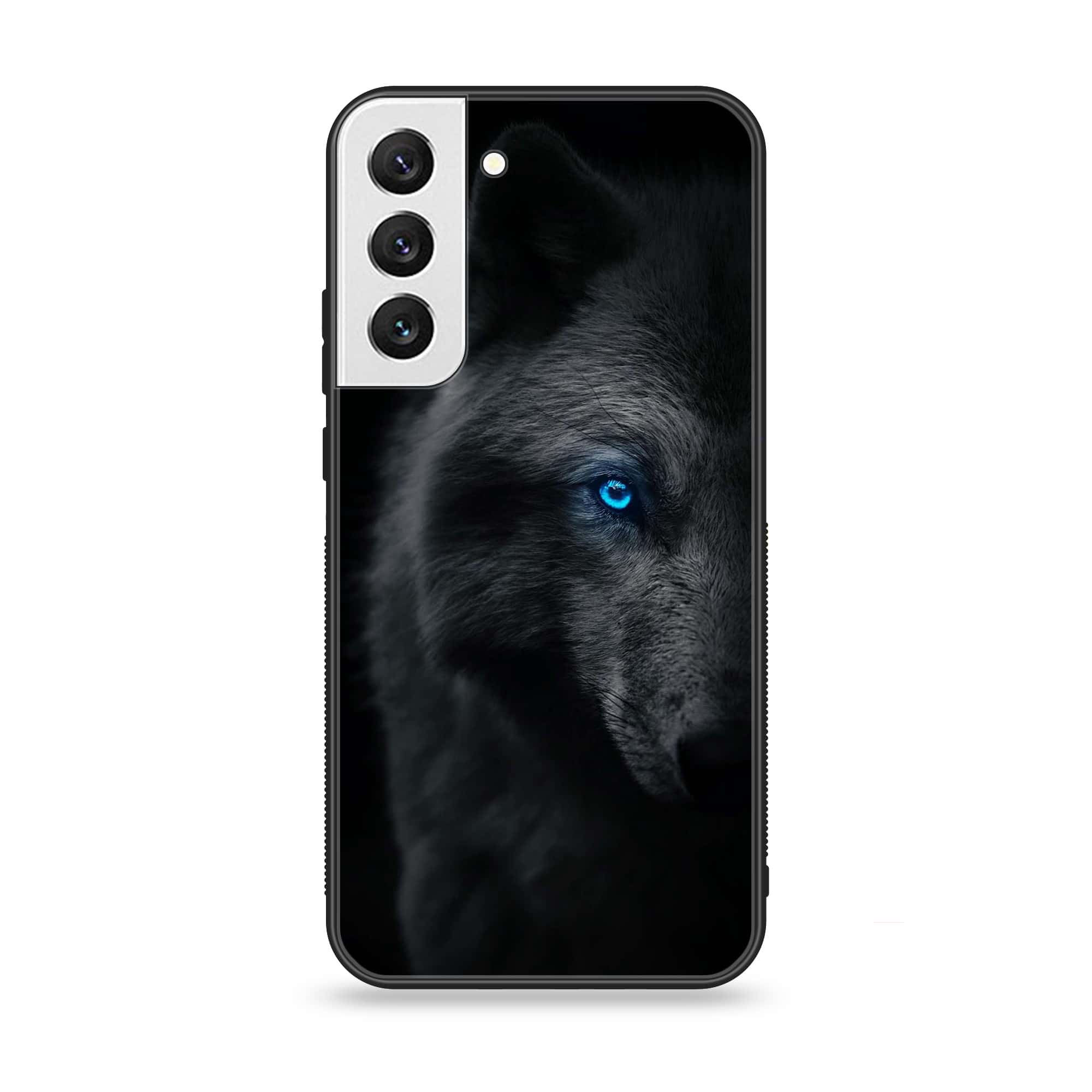 Samsung Galaxy S22 Plus - Wolf Series - Premium Metal Printed soft Bumper shock Proof Case
