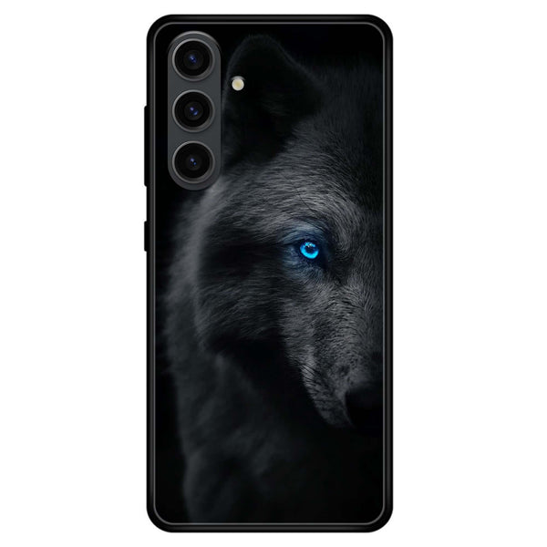 Samsung Galaxy A15 - Wolf Design 9 - Premium Metal Printed soft Bumper shock Proof Case CS-36293 CS-39460