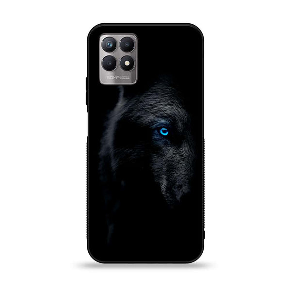 Realme Narzo 50 - Wolf Design 9 - Premium Printed Glass soft Bumper shock Proof Case CS-15426