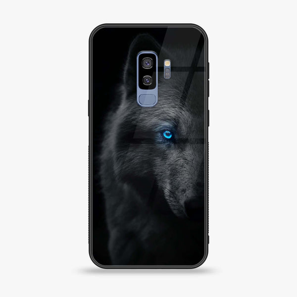 Samsung Galaxy S9 Plus - Wolf Design 9 - Premium Printed Glass soft Bumper shock Proof Case CS-14787