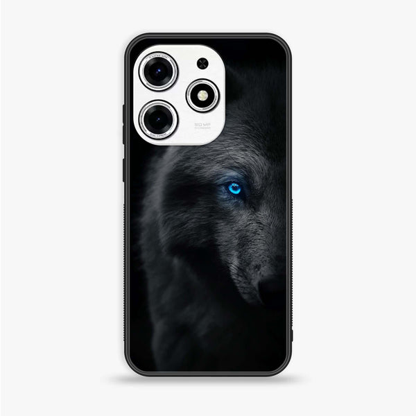 Tecno Spark 10 Pro - Wolf Design 9 - Premium Printed Glass soft Bumper shock Proof Case CS-14497