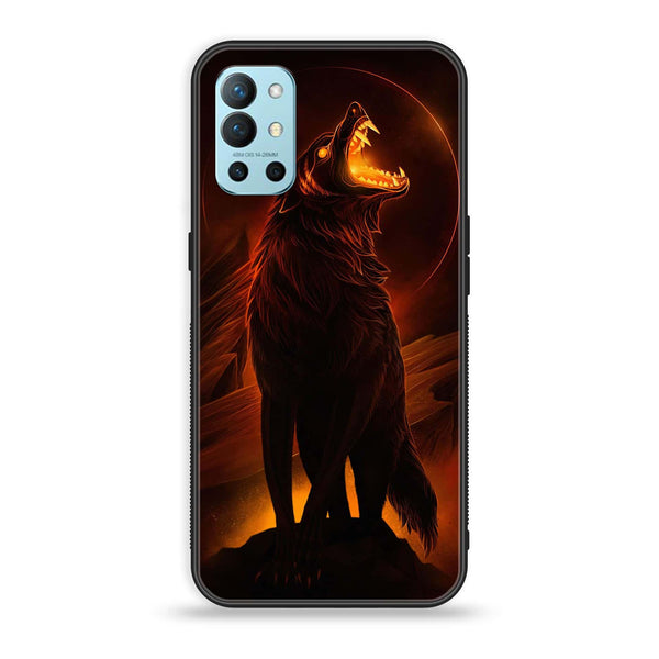 OnePlus 9R/8T - Wolf Design 6 - Premium Printed Glass soft Bumper shock Proof Case CS-9624