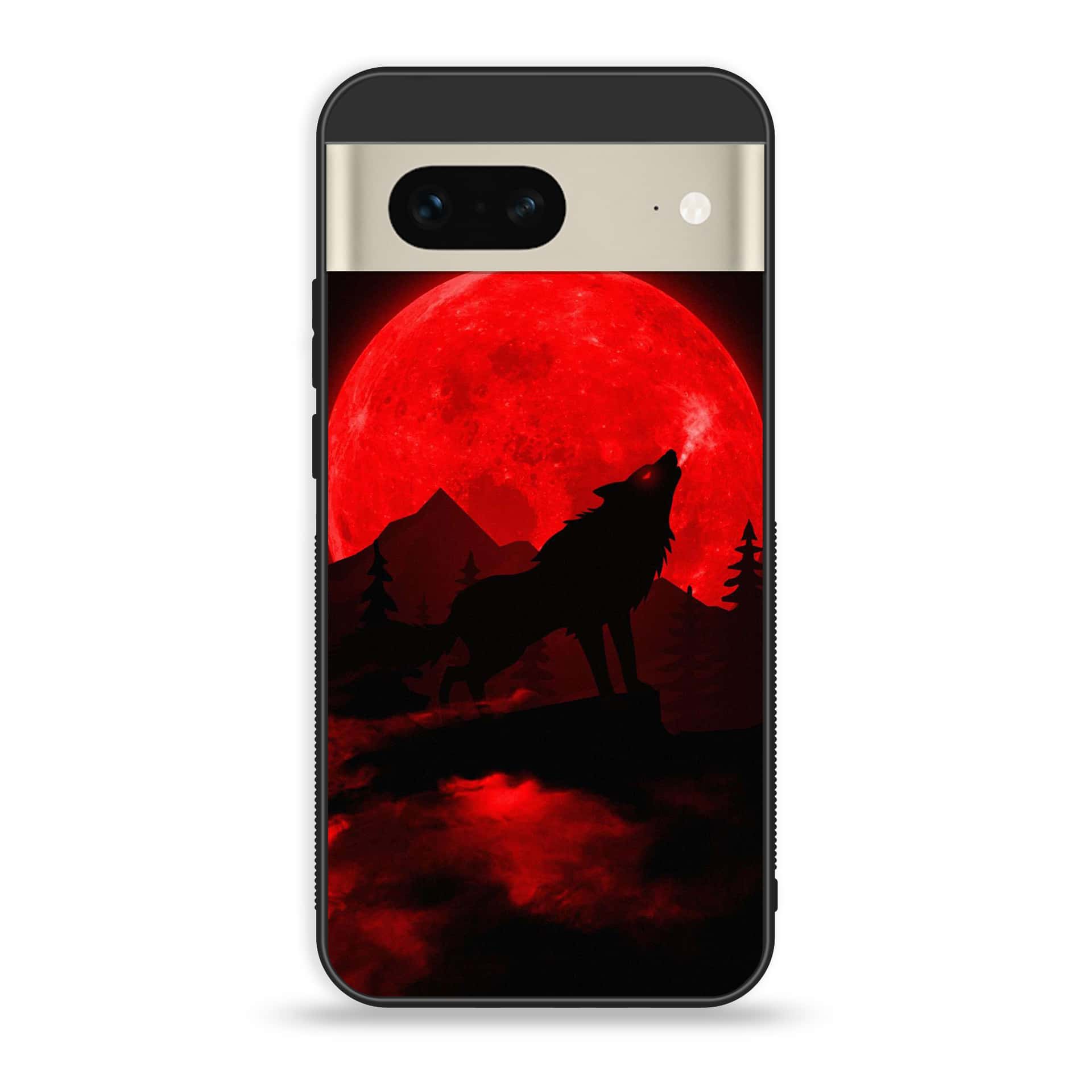 Google Pixel 7a  - Wolf Series - Premium Printed soft Bumper Shock Proof Case