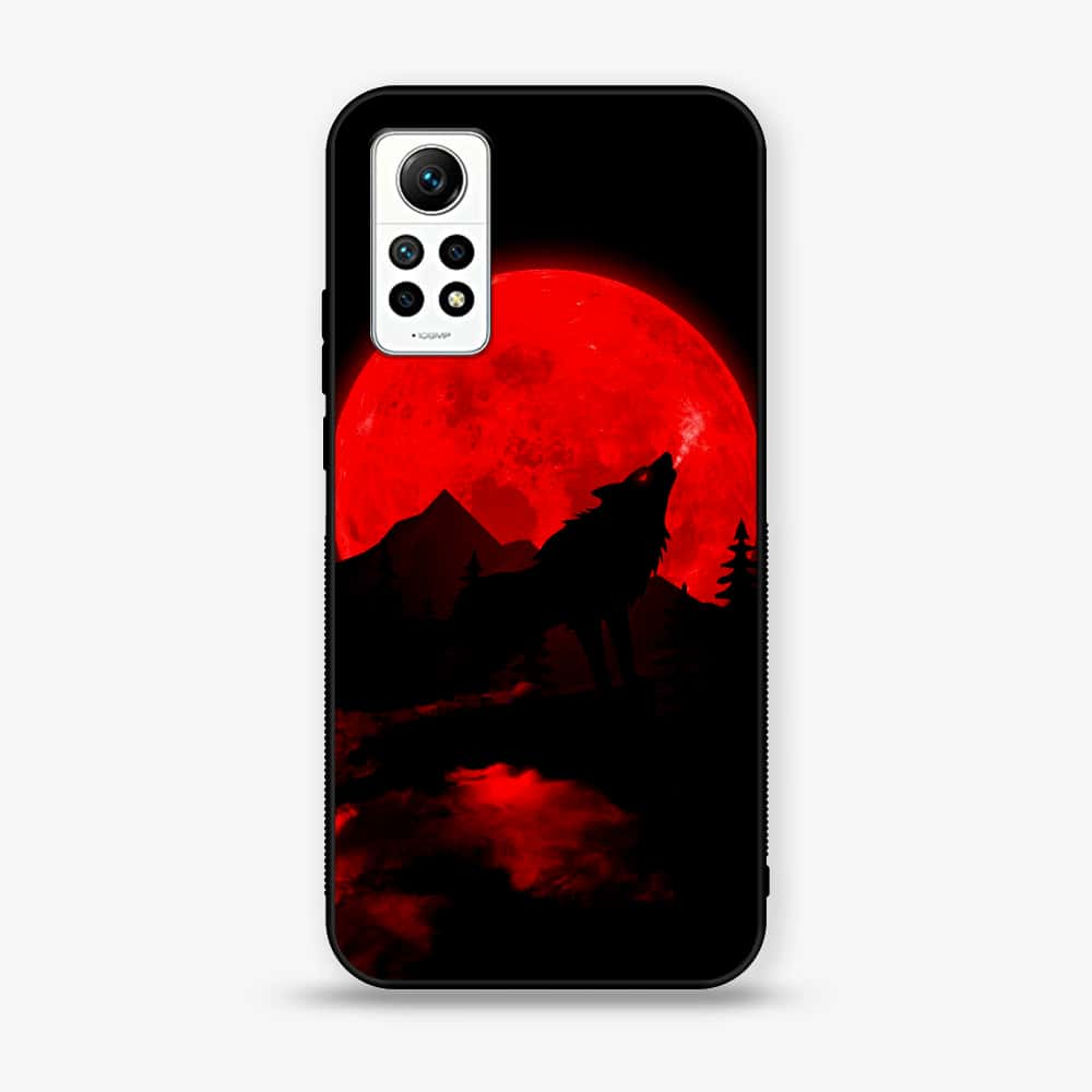 Xiaomi Redmi Note 12 Pro - Wolf Series - Premium Printed Glass soft Bumper shock Proof Case